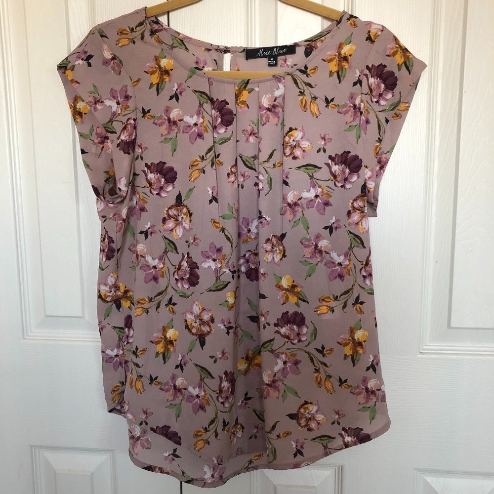 Alice Blue Brand Floral Top